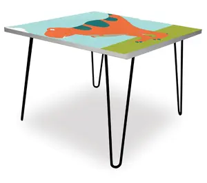 Courtside Market Dinosaur 24x24 Square Table