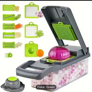 Plastic Multipurpose Chopper, Fruits & Vegetable Cutter, Grater Peeler Chipser for