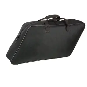 Milwaukee Leather Large Motorcycle Saddlebag Organizer – Textile Insert – Fits Slant & Regular Bags