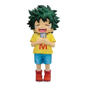 Anime MHA Figure Bakugo Boku Midoriya Izuku Action Figure cute Q-version model Collection Anime Hero Katsuki Bakugo figura Gifts
