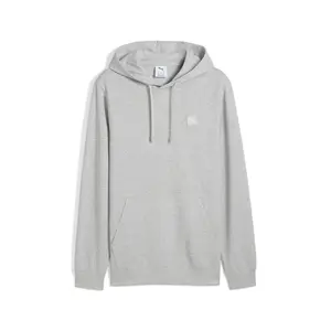 PUMA Mens Essentials Elevated Hoodie Casual Outerwear Casual - Grey