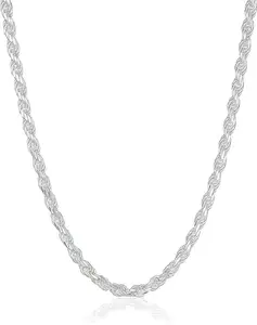 Rope Chain Necklace - Detailed Description Provided