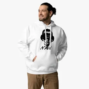 Unisex Rapper Inspired Pullover Hoodie with Front Pouch Pocket - Soft and Stylish Fabric Sweaters Tops - Cotton, Polyester