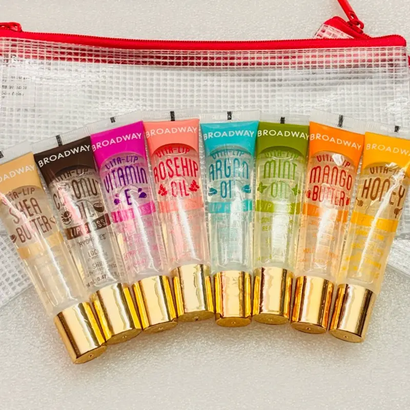 Broadway Vita Lip Gloss Bundle (8) Set Beauty Cosmetics Makeup