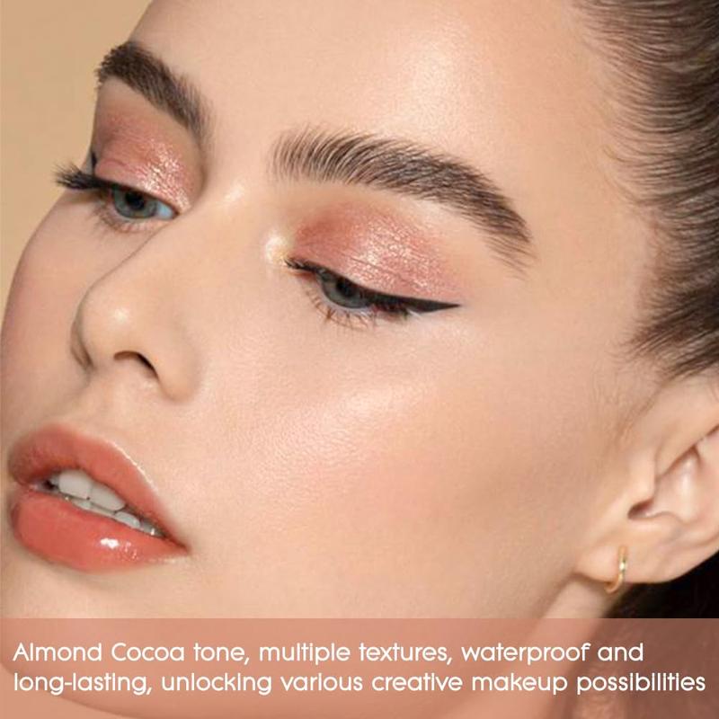 Nude Pink Gold Brown Basics Eyeshadow Palette,Matte Nude Neutral Naked Eye Shadow Makeup,Highly Pigmented Long Lasting Waterproof Ultra-Blendable,Great for Travel Gift Kit