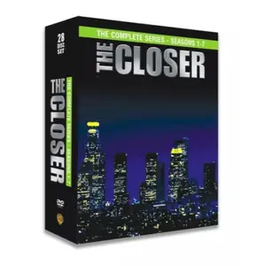 The Closer 28-Disc DVD Box Set - Seasons 1-7 Crime Drama Mystery, TV-14 Full Collection, English Subtitles, Region Free, 28-Disc Set