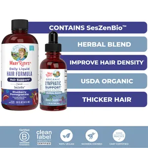 MaryRuth's Hair Care & Lymphatic Support Bundle - Daily Liquid Hair Formula 16 oz & Lymphatic Support Herbal Blend 1oz MaryRuth's Hair Care & Lymphatic Support Bundle - Daily Liquid Hair Formula 16 oz & Lymphatic Support Herbal Blend 1oz