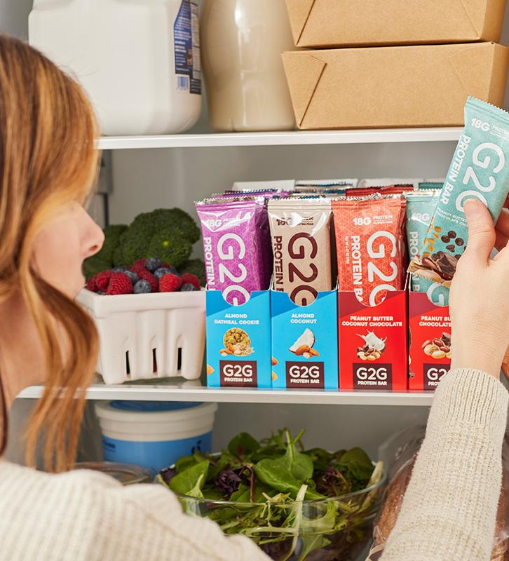 G2G Protein Bars – 8-Pack | 18g+ Protein