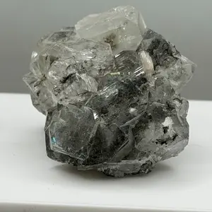 Black Inclusion Apophyllite with Rainbow Flash