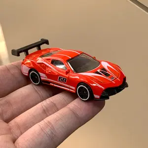 Diecast Toy Car, Alloy Mini Wheels Gt Truck, 1:64 Scale Model, Sports Car Model, Suitable for Kids Aged 3+, Home Decor, Party Supplies, Perfect Gift