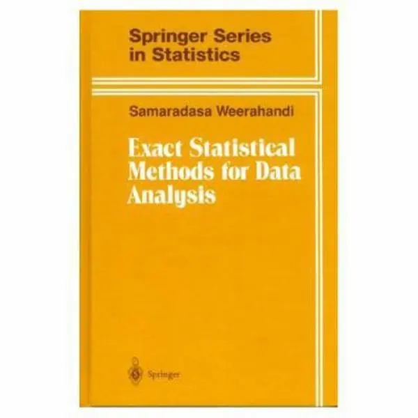 USED-Exact Statistical Methods for Data Analysis by Weerahandi, Bell (Hardcover)