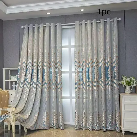 Hollow Out Curtain, 1 Count Modern Simple Window Curtain, Home Decorative Curtain, Home Decoration Curtain for Living Room Bedroom, Window Drapes for Home Decor, Curtain Blinds