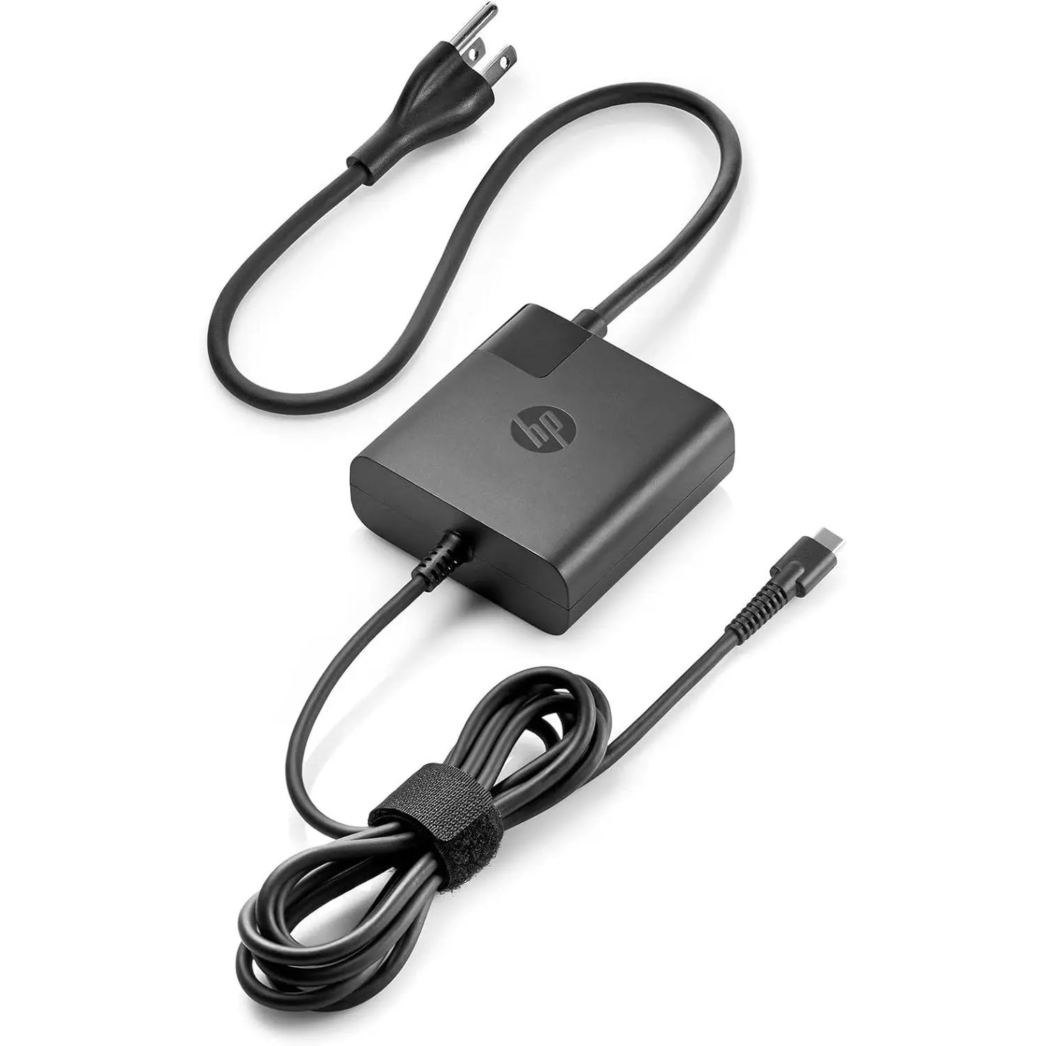 HP USB-C Travel Power Adapter, 65W Output, Computer Accessories Power Supply with USB-C Port (X7W50AA)