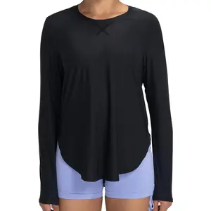 Women's UPF 50+ Rash Guard Long Sleeve Shirt Lightweight Quick Dry UV Sun Protection Tops for Hiking Workout Outdoor