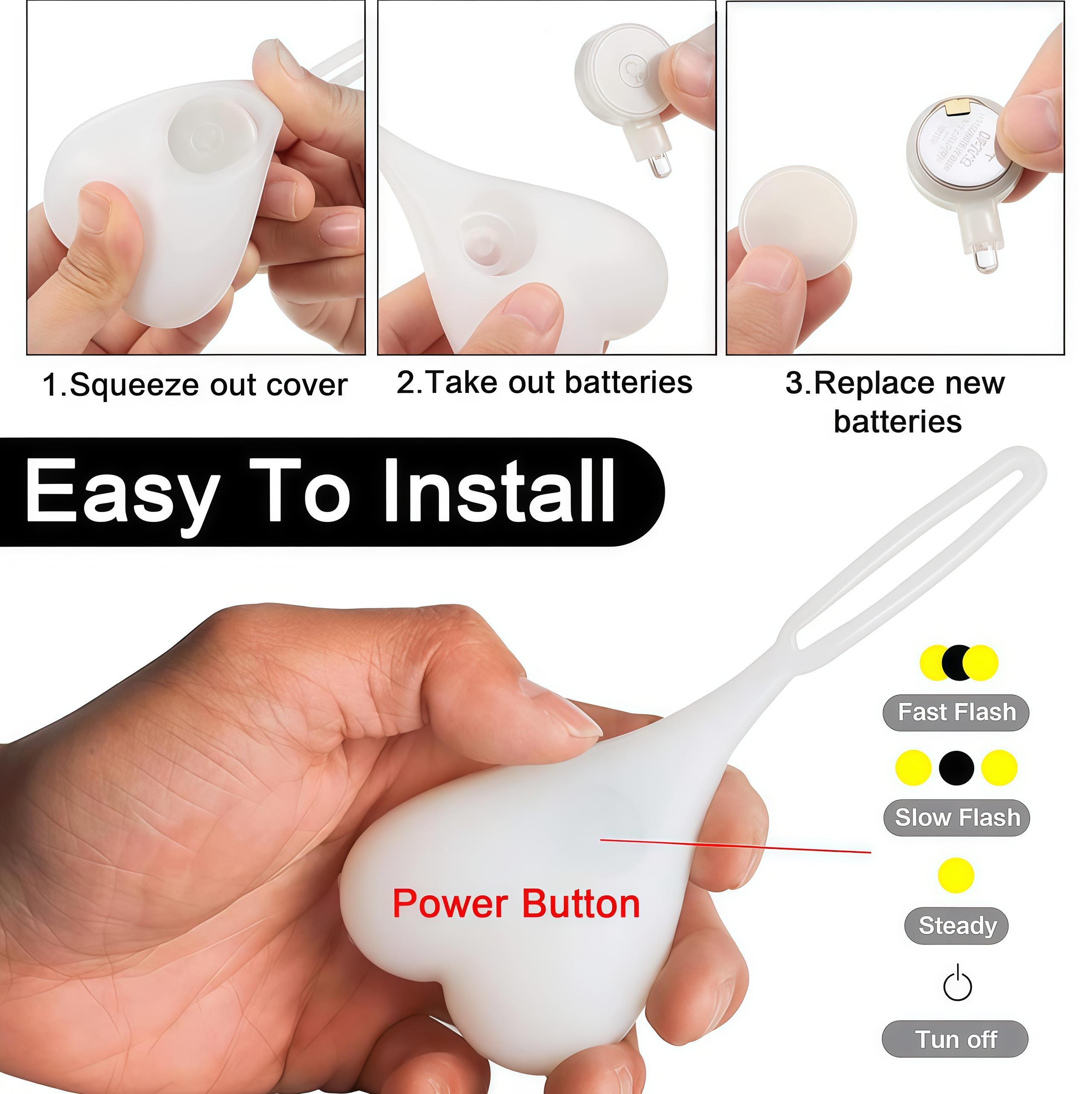 LED Bike Taillight Super Bright Waterproof Bicycle Rear Light 3 Modes Safety Warning Light Night Riding Essential Reflector MTB Road Bike Accessories for Men Women Kids Portable Easy Install Cycling Seat Back Safety Lamp