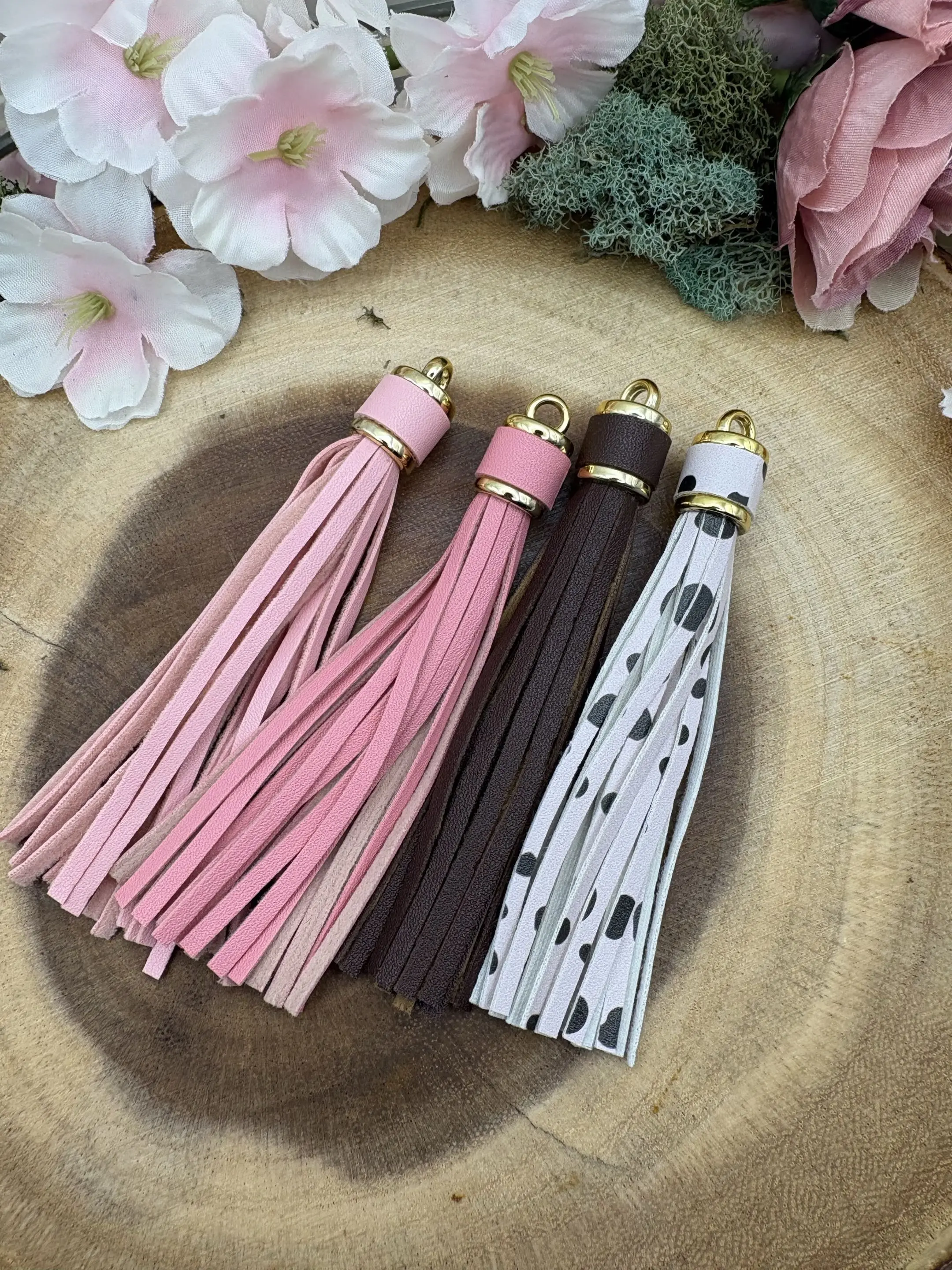 Faux Leather Tassels Faux Leather Tassels
