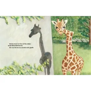 USED-Gemina: The Crooked-Neck Giraffe by Karen B. Winnick (Hardcover)