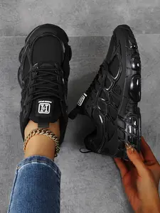 Women's Air Cushion Training Shoes, Breathable Mesh Anti-Slip Sneakers, Ideal for Gym, Running, and Cross-Training, All Seasons, Cushioned Walking Sneakers