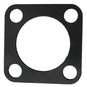 212 MAIN Square Sealing Gasket - EPDM Rubber, 4-Bolt Design, Black, for Pool Maintenance Equipment (Aquatic Fitness & Outdoor Sports Use)