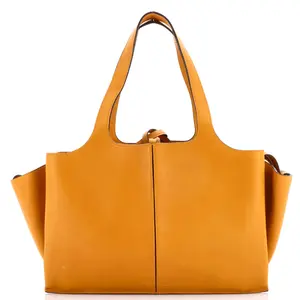 Pre-owned Celine Leather Shoulder Bags Tri Fold Shoulder Bag Smooth Calfskin Medium by Rebag