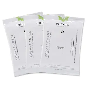 FITNESS EQUIPMENT + MAT CLEANING WIPES, 3 packs