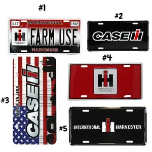 Case International Harvester License Plate, Car Accessories