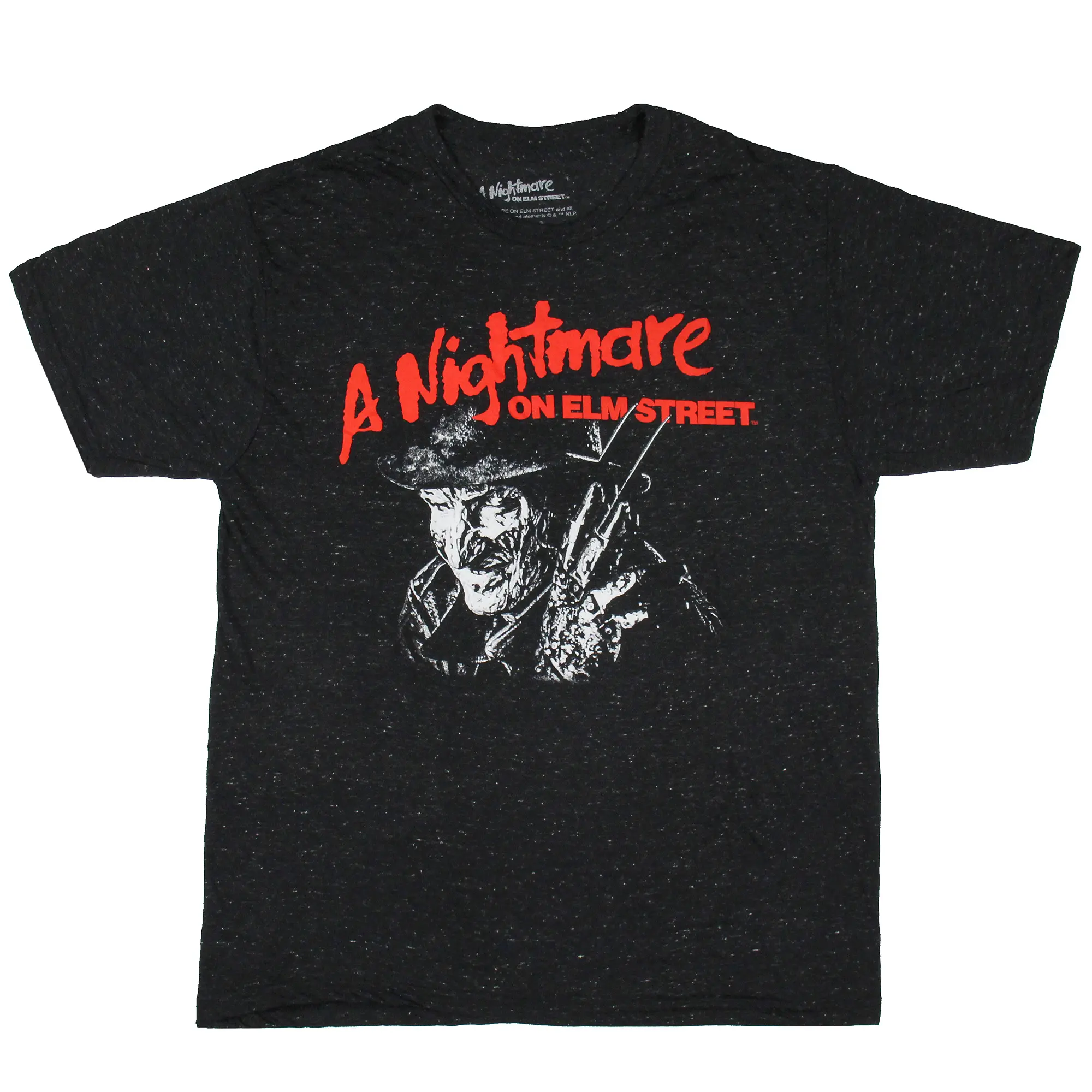A Nightmare on Elm Street T-Shirt Men's Freddy Krueger Short-Sleeve Distressed Tee