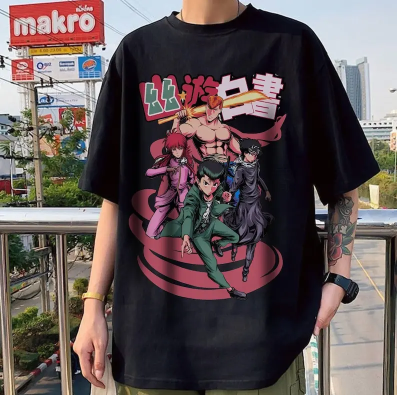 [Sale up to 30%] Yusuke Urameshi  Anime Manga Lovers Shirt, Graphic Japanese Vintage Special Anime T-shirt, Fan Gifts