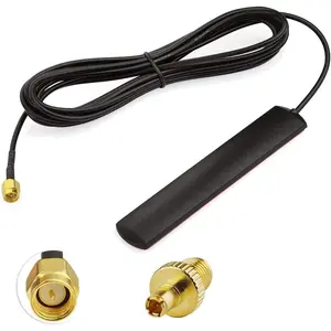Wlaniot 4G LTE GSM Antenna Omni-Directional 700-2600MHZ Adhesive Mount Antenna with SMA Male Connector for   Hotspot Router Gateway Modem 10ft