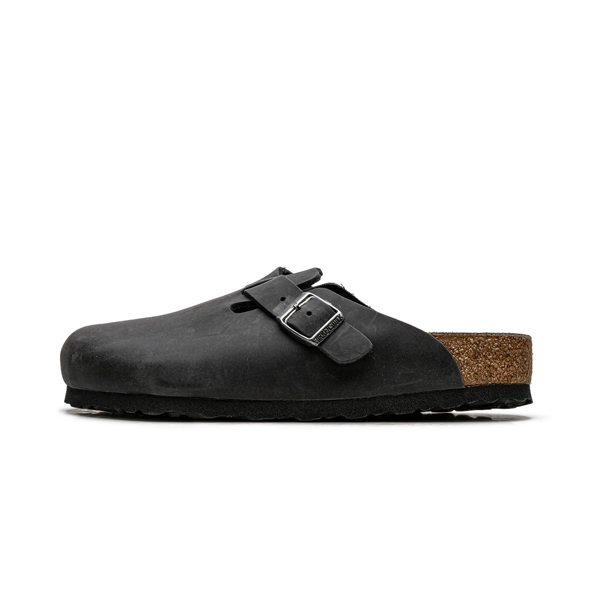 Boston Clog "Wide - Black Oiled Leather" 0059461