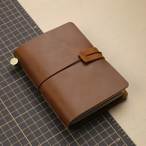 Travel Leather Journal – Handmade Notebook for Travelers,  Diary & Gift Idea Students
