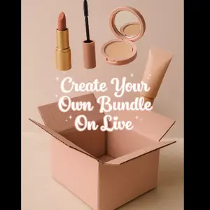 Build Your Own Bliss!  Mix & match our Makeup + Lippie Bundles  & accessories — customize your picks, with pricing up to the full bundle total.