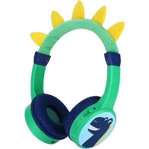 L-HPS016   Kids Bluetooth Headphones, with 85dB Volume Limited Adjustable Headphone, Wireless Bluetooth Headphones, Aux 3.5mm Cable Included for Boys Girls Study, School, Kids Headset for ipad/Tablet Audio Toddler