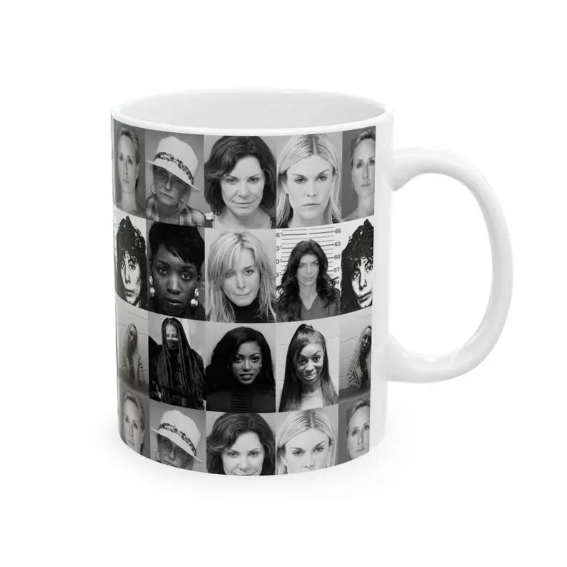 Real Housewives Mugshots Ceramic Mug 11oz/ Mug 15oz Bravo TV/ Bravo Coffee Mugs/ Bravo gifts/ housewives party/ bravo themed