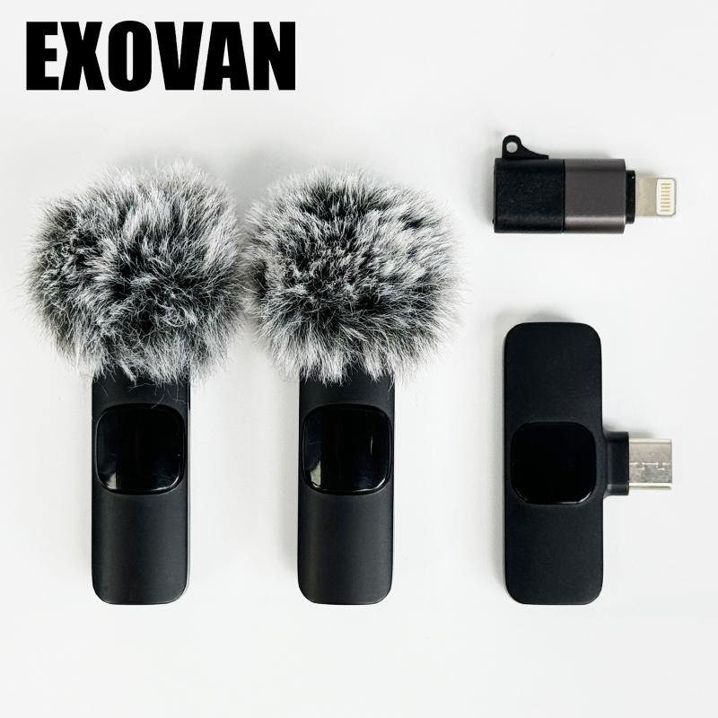 Professional Wireless Mini Microphone, USB Rechargeable Wireless Microphone, Plug-Play Lapel Mic for Video Recording, Teaching, Interviews, Podcast Equipment, Gifts for Mums, Gifts for Girlfriend high quality audio