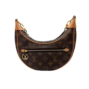 Pre-owned Louis Vuitton Coated Canvas Shoulder Bags Loop Monogram Microchipped LV2509