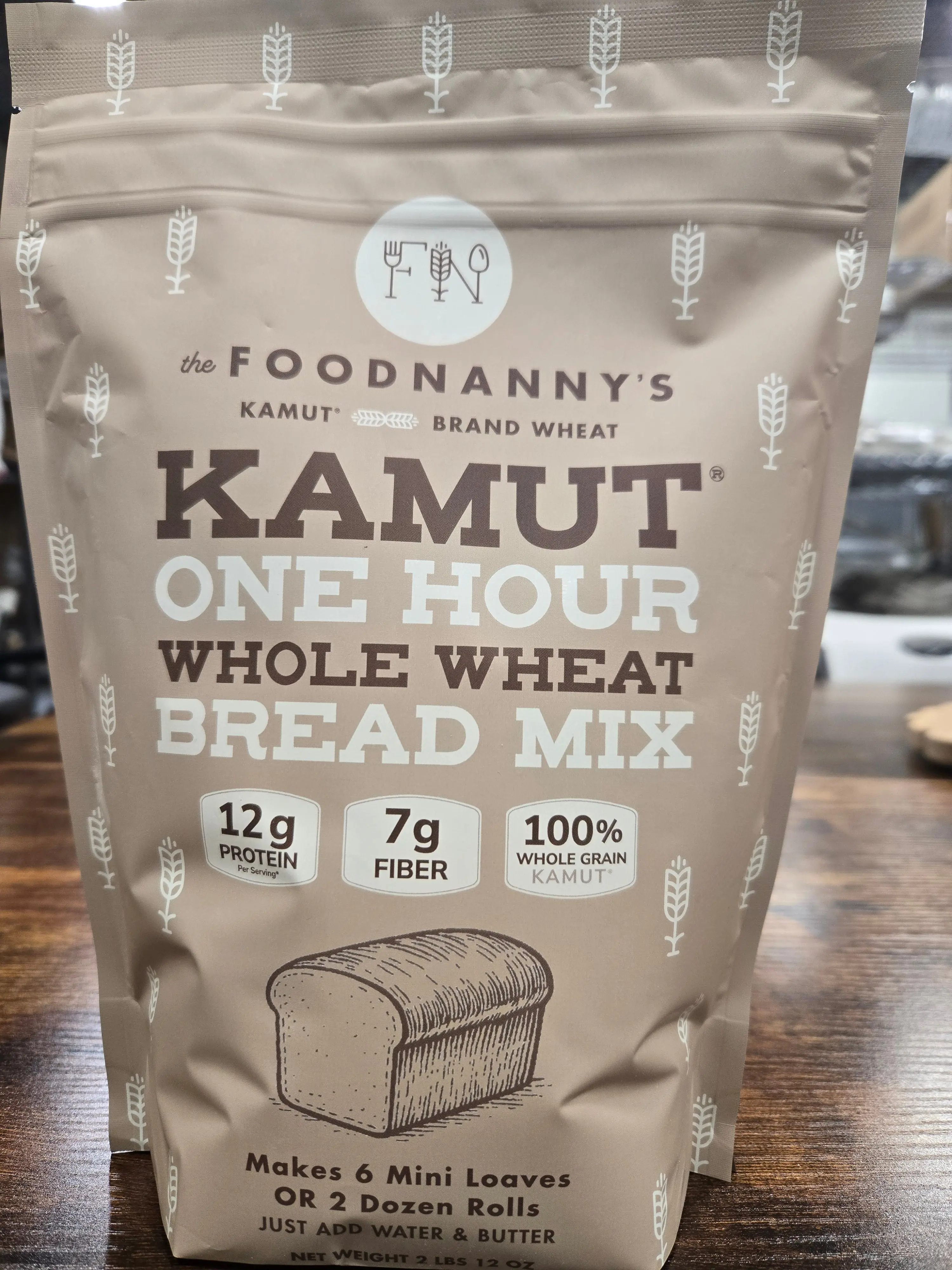 Kamut Whole Wheat Bread Mix, 1 Hour
