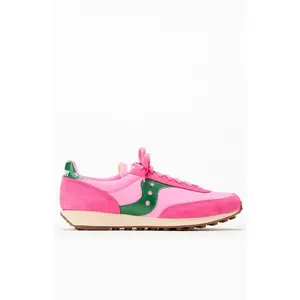 Saucony Women's Pink Trainer 80 Sneakers - Multicolor