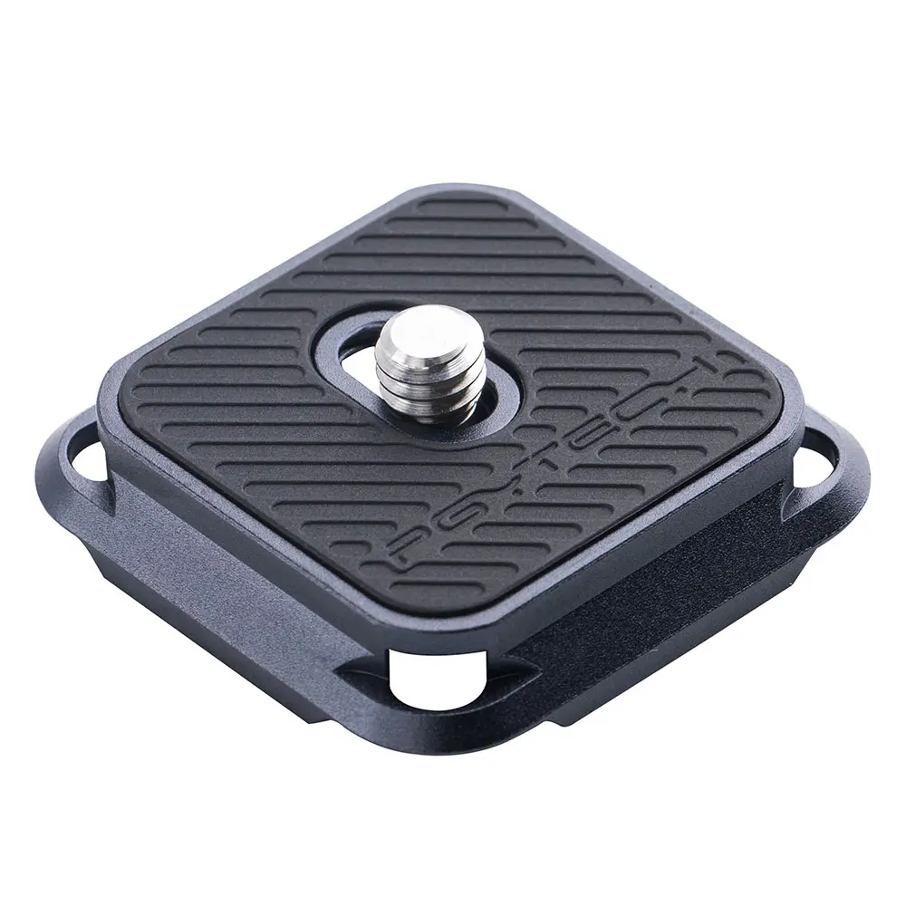 PGYTECH Square Aluminium Alloy Arca-Type Quick Release Camera Plate - Arca Swiss Compatible, Camera Mount Adapter Plate Mount, Includes S4 Wrench, Patented Tight-Fitting Screw, User Guide, Photography Supplies for Tripod Monopod Switching