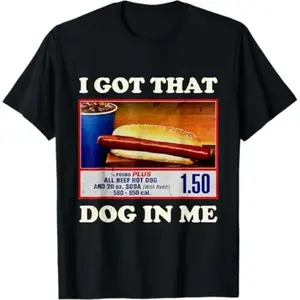 I Got That Dog In Me Funny Combo 4th Of July Vintage Meme T-Shirt boyfriend  tees
