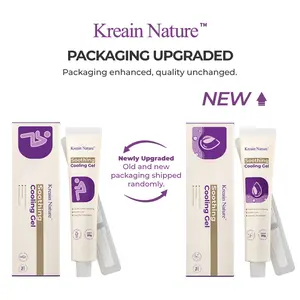 【Buy 1 Get 1 Free】Kreain Nature 6 Hemorrhoid Gel Carthamus Seed Scutellaria Baicalensis Extract Carboxymethylcellulose Purple Daisy Apply to the Skin Used for Eliminating Hemorrhoids