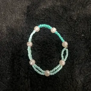 Double string blue bracelet