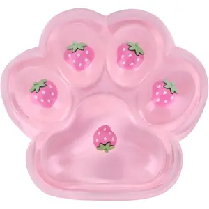 Big Taba Squishy Cat Paw Fidget Toy, Squishies Squeeze Toys for Girls 4-8, Ultra-Soft Sticky Sensory Toy Party Favors for Kids 8-12, Autism Stress Relief (Light Pink)
