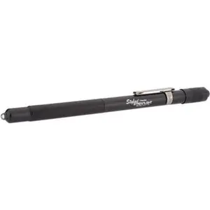 Streamlight Compact Portable Light Mini Flashlight - White LED Bulb, 11 Lumens, Black Aluminum Body, 3 AAAA Alkaline Batteries Included, Model 65018