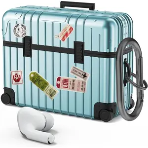 Cute AirPods Pro 2nd/1st Gen Case: Stylish Suitcase Design, Protective Hard Cover with Keychain -  AirPods Pro Case Headphone Audio