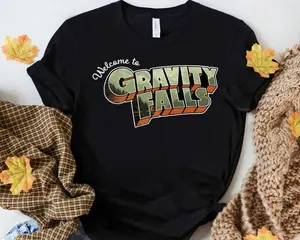 Gravity Falls Logo  Shirt, Welcome To Gravity Falls Unisex Shirt, Gravity Falls Merch