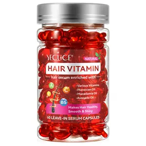 Yecuce Hair Vitamin Serum Natural Nourishing Hair Care Oil for Men and Women Silky Smooth Leave-In Haircare | Summer Gift