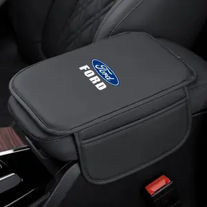 Hot Selling Car Armrest Cushion Pad, Car Seat Console Cover, Compatible with Ford Aerostar, Aspire, B-Max, Bronco, C-Max, Capri, Contour, Corcel, Cortina, Cougar