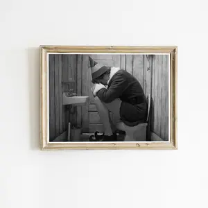 Funny Elf Movie Bathroom Poster, Meme Restroom Decor (Digital Download) E