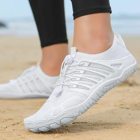 Women's Quick-Drying Swimming Shoes - Moisture-Resistant Casual Trainers, Wide Toe Fit, Anti-Slip, Breathable, Barefoot Design for Beach, Outdoor Activities, Beach Pool Shoes